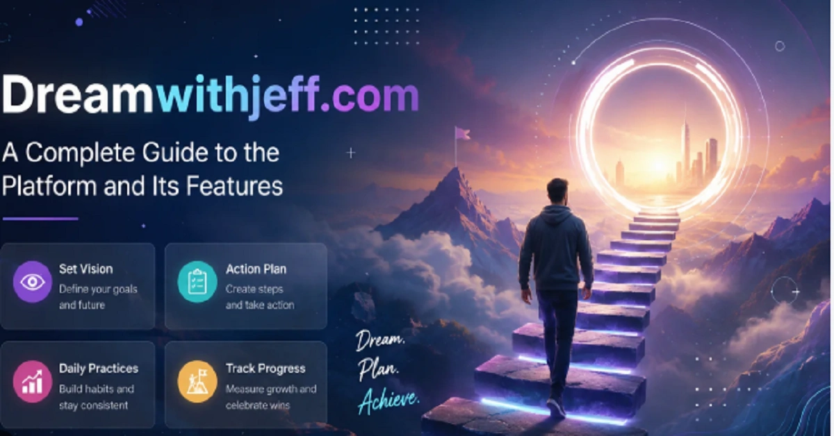 dreamwithjeff com: Powerful 15-Step Guide to Self-Growth, Goals, and Motivation